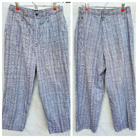Vintage Pants - Vintage 80s 90s Carbon Copies Hi-Rise Trousers Pants 16